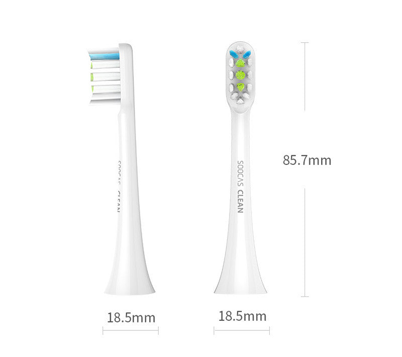 2 Sets Of Universal Brush Heads For Electric Toothbrushes